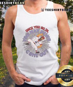Alt Text: Awesome The Simpsons Ozzie Smith tank top featuring vibrant graphics, perfect for fans of the iconic TV show.