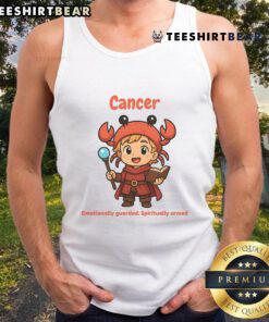 Adorable Cute Cancer The Wizard tank top for emotionally guarded and spiritually armed individuals, showcasing unique design.