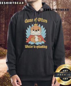 Cute-Game-Of-Otters-Winter-Is-Splashing-Hoodie