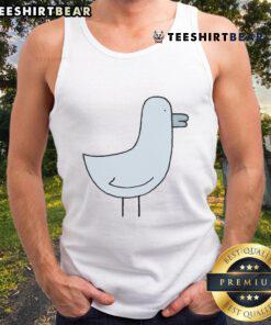 Alt Text: Cute Kevin in a poorly drawn tank top, showcasing a playful and quirky design perfect for casual wear.