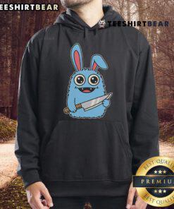 Cute Leave Me Alone Cleaver Labubochka Hoodie featuring playful design, perfect for casual wear and expressing personality.