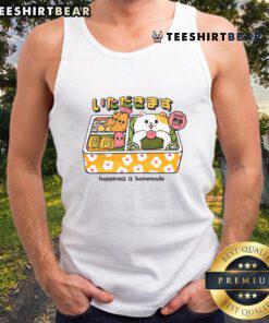 Cute Neko Bento tank top featuring a cheerful design, perfect for showcasing homemade happiness and a love for cats.