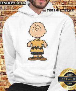 Alt Text: Adorable Charlie Brown character hoodie featuring cute Peanuts design, perfect for fans and cozy wear.