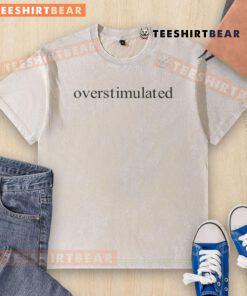 Alt Text: Funny Charis Putmon wearing an overstimulated washed t-shirt, showcasing a playful and quirky fashion style.