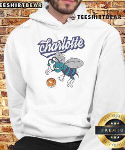 Alt Text: Funny Charlotte Hornets basketball logo hoodie featuring a vibrant design, perfect for fans and casual wear.