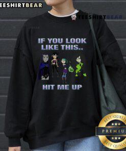 Funny goth girl sweatshirt featuring witty graphics, perfect for those who love unique and humorous fashion statements.