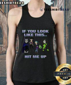 Funny goth girl tank top featuring a humorous design, perfect for unique fashion lovers and alternative style enthusiasts.