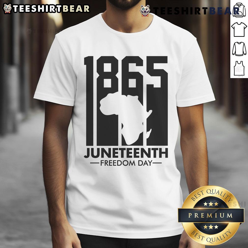Good 1965 Juneteenth Freedom Day T-Shirt featuring vibrant colors and historic design celebrating African American heritage.
