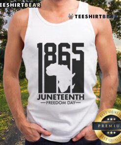 Good 1965 Juneteenth Freedom Day tank top featuring vibrant colors and historical significance in Black culture.