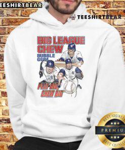 Good Big League Chew Bubble Gum hoodie featuring vibrant baseball graphics, perfect for fans of Big Chew and baseball.