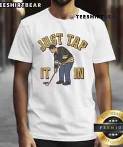 Good Boston Just Tap It In Golf T-Shirt featuring a fun golf design, perfect for passionate Boston golfers.