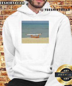 Good Crab Holding Fish Meme Hoodie featuring a colorful design of a crab humorously grasping a fish in its claws.