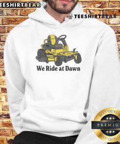 Alt Text: Cozy Good Cub Cadet We Ride At Dawn Hoodie showcasing a vibrant design, perfect for outdoor adventures at sunrise.