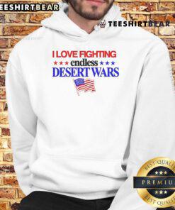 Alt Text: Good I Love Fighting Endless Desert Wars Hoodie featuring a unique graphic design for gamers and adventure lovers.