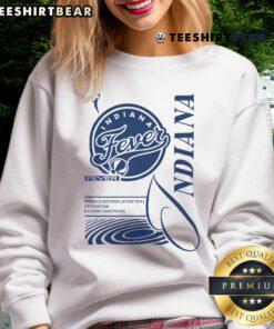 Good Indiana Fever WNBA push sweatshirt in vibrant team colors, perfect for fans supporting their favorite basketball team.