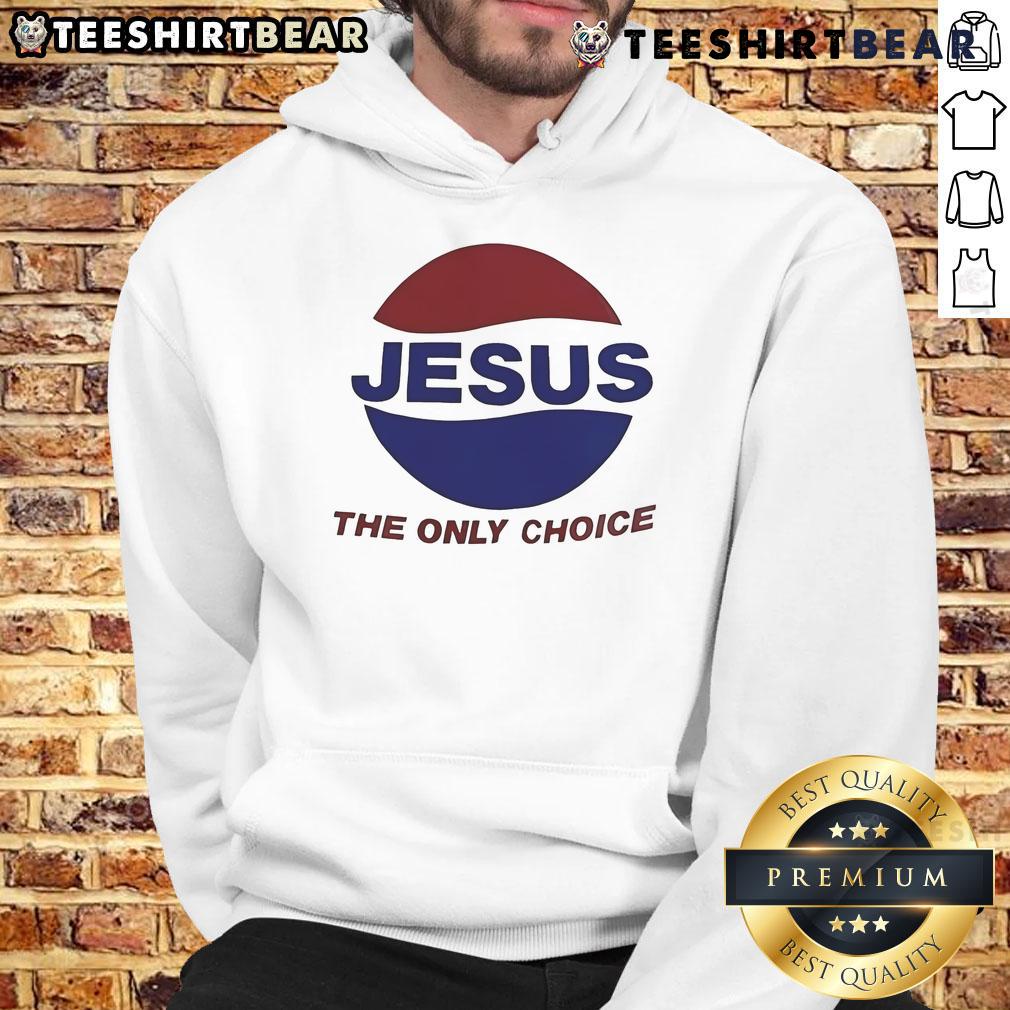 Jalen Williams wearing a Jesus The Only Choice Pepsi hoodie, showcasing a stylish blend of faith and pop culture.