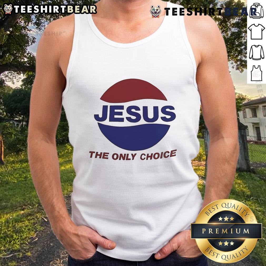 Jalen Williams wearing a 'Jesus The Only Choice' Pepsi tank top, showcasing his unique style and personality.