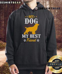 Cozy 'Good My Dog My Best Friend' hoodie on display, perfect for dog lovers and pet enthusiasts.