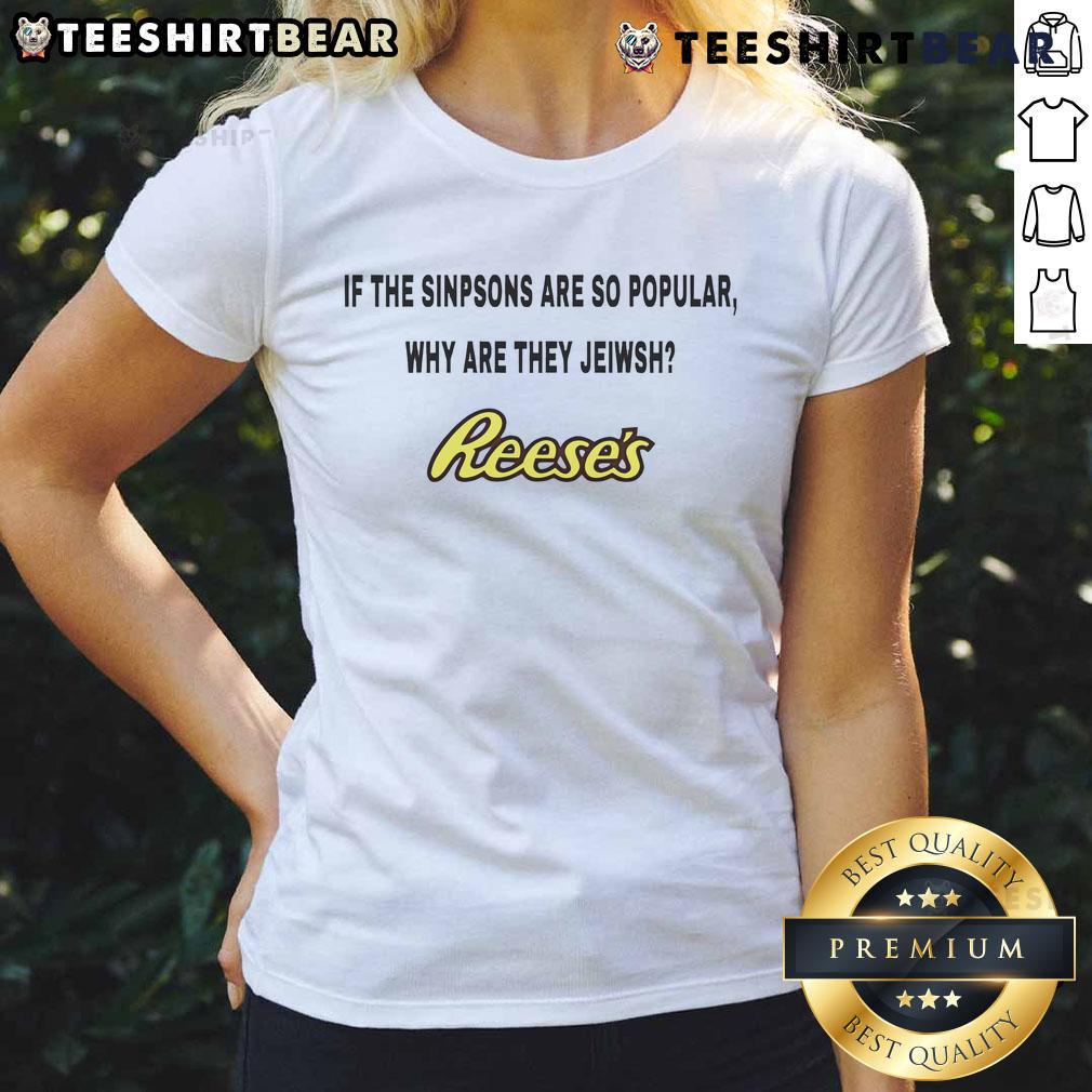 Good Reeses tee featuring The Simpsons design, perfect for fans of the show and stylish casual wear.