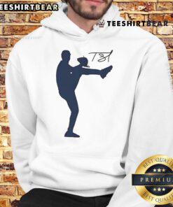 Good Tarik Skubal silhouette player baseball signature hoodie showcasing a stylish design for baseball fans.