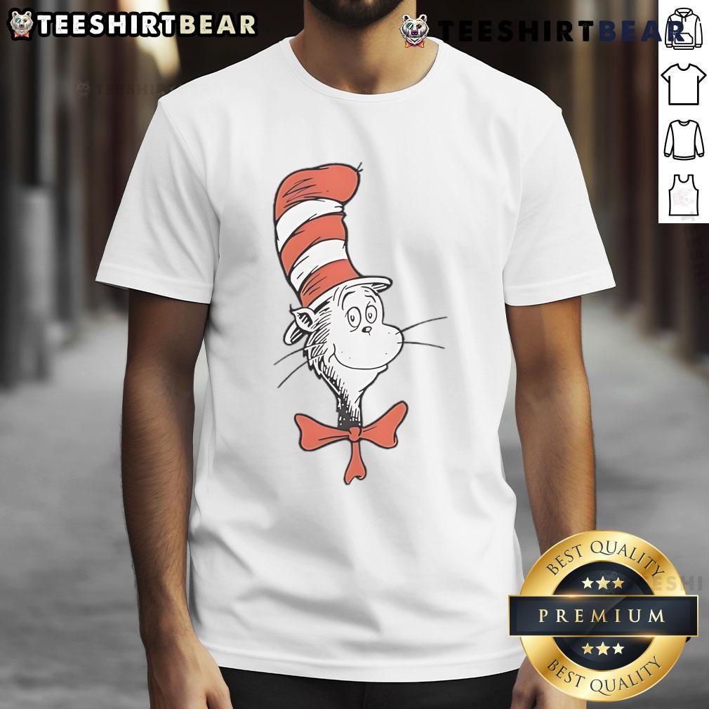 Good The Cat In The Hat Dr. Seuss T-Shirt featuring vibrant graphics of the iconic character for fans of children's literature.