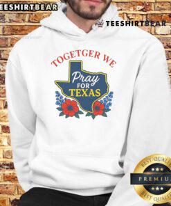 Good Together For Texas Flower Hoodie featuring a colorful floral design, perfect for Texas pride and casual wear.