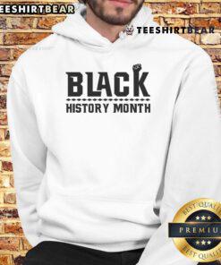 Stylish Hot Black History Month Hoodie featuring vibrant designs celebrating African American culture and heritage.