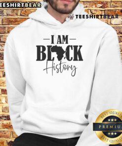 Hot I Am Black History Africa Hoodie featuring vibrant colors and cultural designs celebrating African heritage.