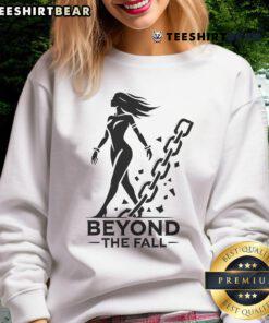 Nice Beyond The Fall women's sweatshirt in cozy fabric, perfect for autumn style and comfort.