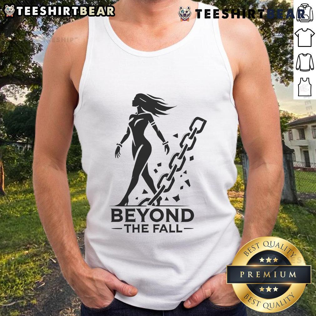 Nice Beyond The Fall women's tank top in stylish design, perfect for casual outings and layering in autumn fashion.