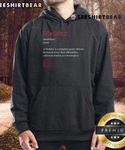 Nice Greg Maddux hoodie featuring a definition graphic, perfect for baseball fans and Maddux enthusiasts.