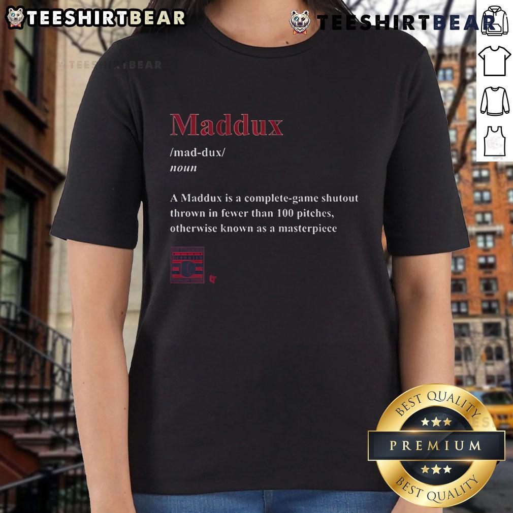Nice Greg Maddux tee featuring Maddux definition, perfect for baseball fans and stylish casual wear.