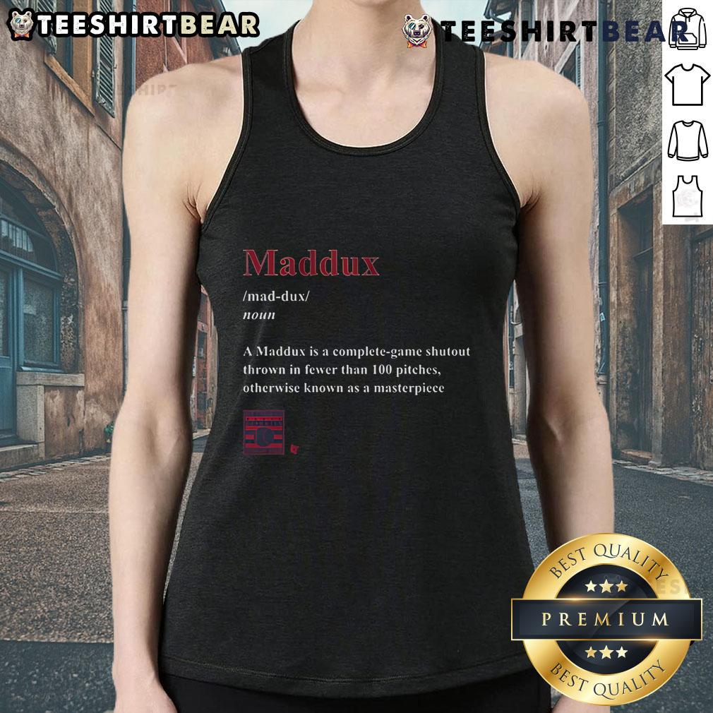 Nice Greg Maddux tank top featuring a stylish design and definition, perfect for baseball fans and collectors.