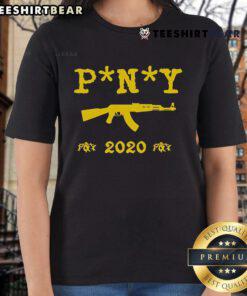 Nice Punkandyo Guerilla Ladies Tee featuring a bold graphic design on a stylish black t-shirt for trendy women.