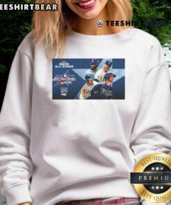 Official All-Star Major League Baseball Tampa Bay Rays sweatshirt, July 15, 2025, featuring team logo and vibrant colors.