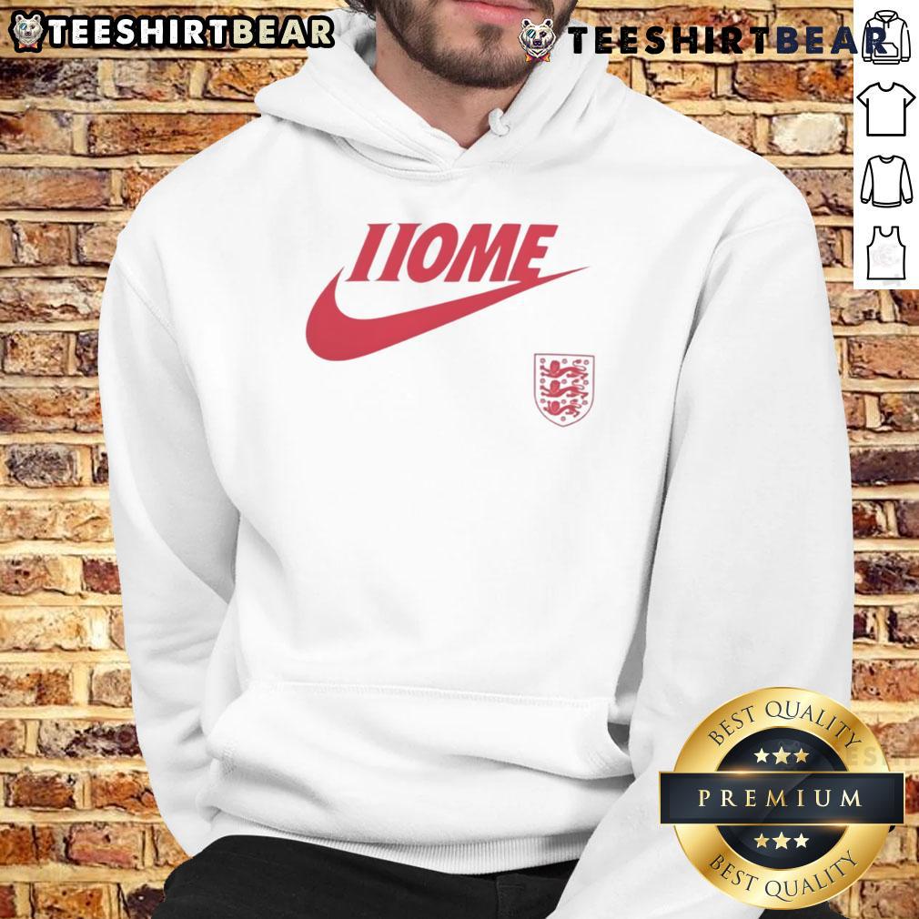 Official England Lionesses Women's EURO 2025 Winners Hoodie featuring team logo and vibrant colors for fans.