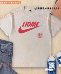 Alt Text: Official England Lionesses Women's EURO 2025 Winners washed t-shirt showcasing team pride and victory spirit.