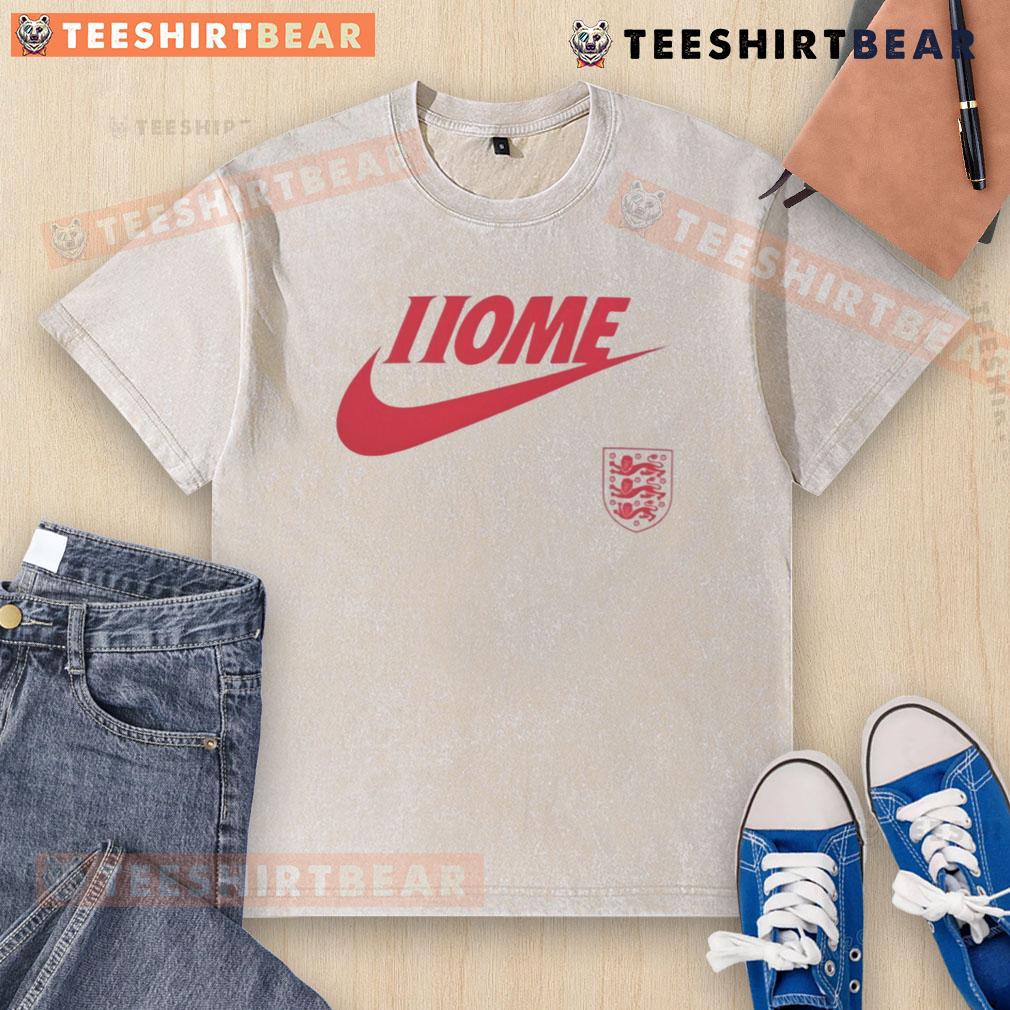 Alt Text: Official England Lionesses Women's EURO 2025 Winners washed t-shirt showcasing team pride and victory spirit.