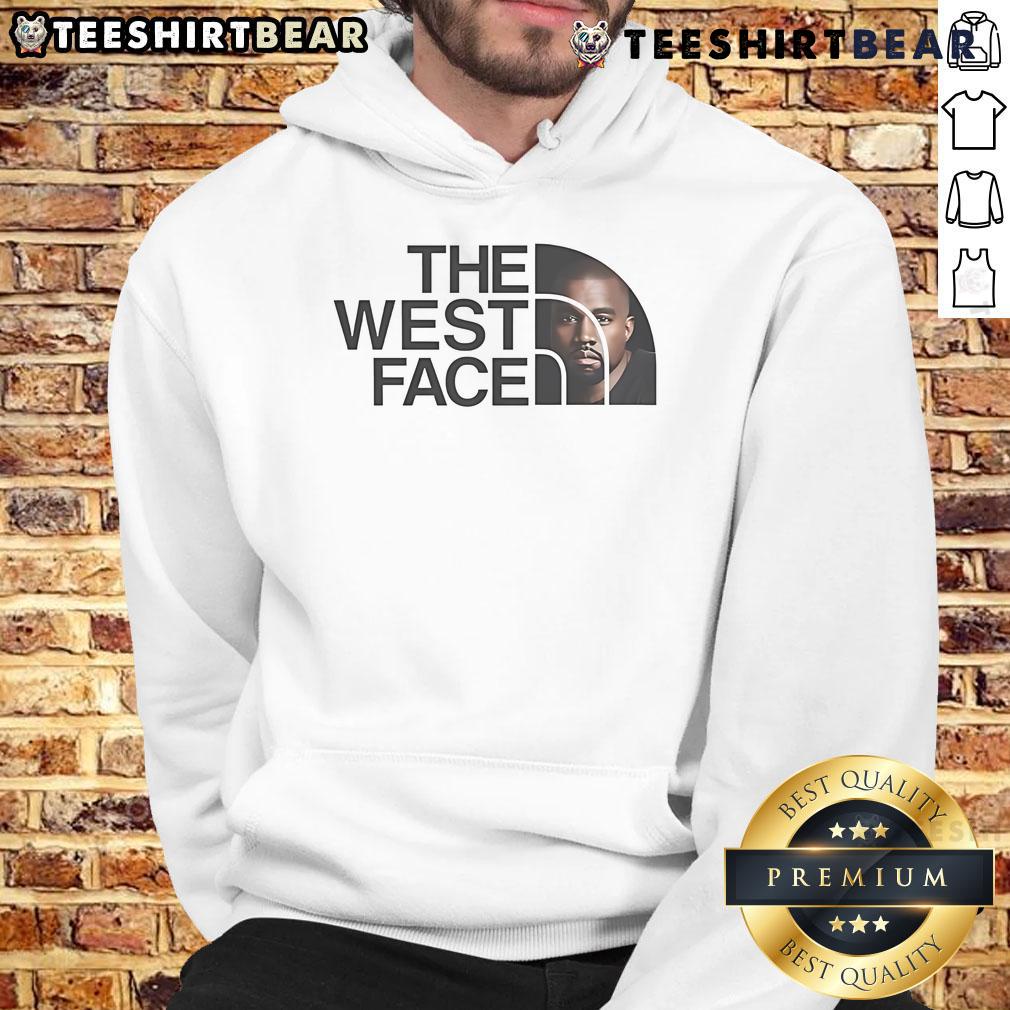 Official The West Face Logo Hoodie featuring a bold logo design on a stylish, comfortable fabric in a trendy color.