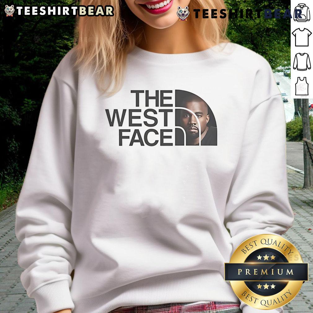 Official The West Face Logo Sweatshirt featuring a stylish logo on a comfortable fabric for casual wear.