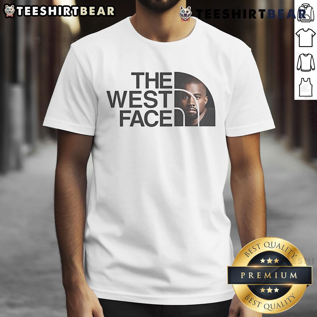 Official The West Face Logo T-Shirt featuring a bold logo on a stylish casual tee for outdoor enthusiasts.