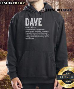 Funny Dave hoodie featuring the Original Dave definition graphic, perfect for casual wear and humor enthusiasts.
