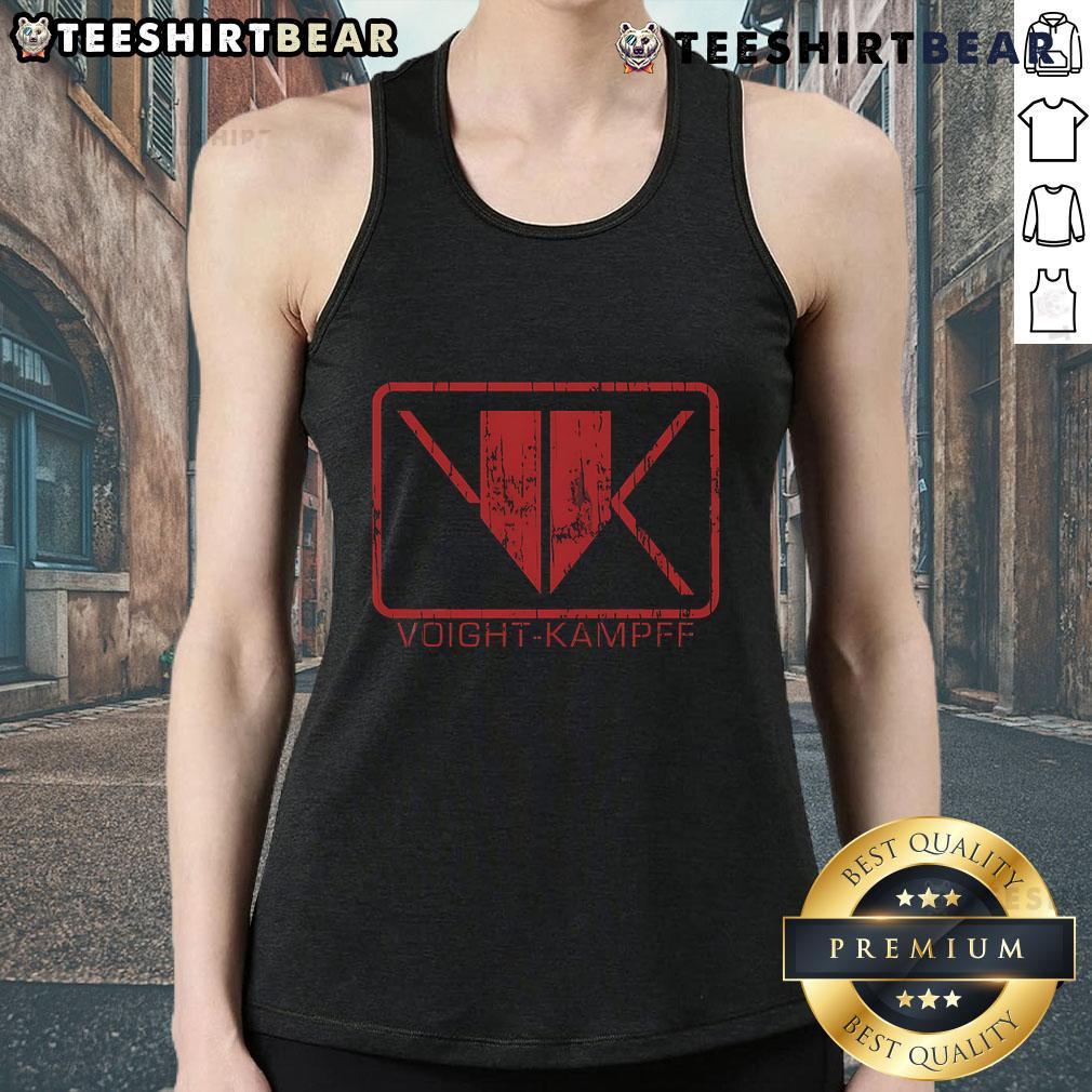 Premium Voight-Kampff tank top featuring a stylish design, perfect for casual wear and Blade Runner fans.