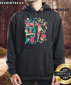 Stylish Pretty Cowboy Bebop Corgi Days Hoodie featuring a playful corgi design, perfect for fans of anime and cozy fashion.