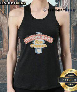 Pretty Moonbeam Ice Cream tank top featuring a whimsical design perfect for summer fashion and ice cream lovers.