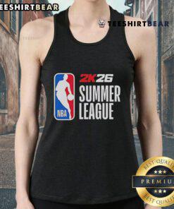 Stylish Top 2025 NBA 2K26 Summer League tank top featuring vibrant graphics and comfortable fit for basketball fans.
