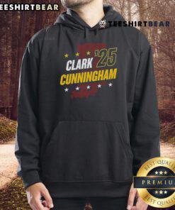 Top Clark Cunningham 25 Indiana Basketball Hoodie featuring team colors and logo, perfect for fans and players.
