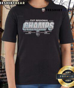 Top Fail Harder TIST Regional Champs 2025 Ladies Tee showcasing vibrant design and winning spirit.