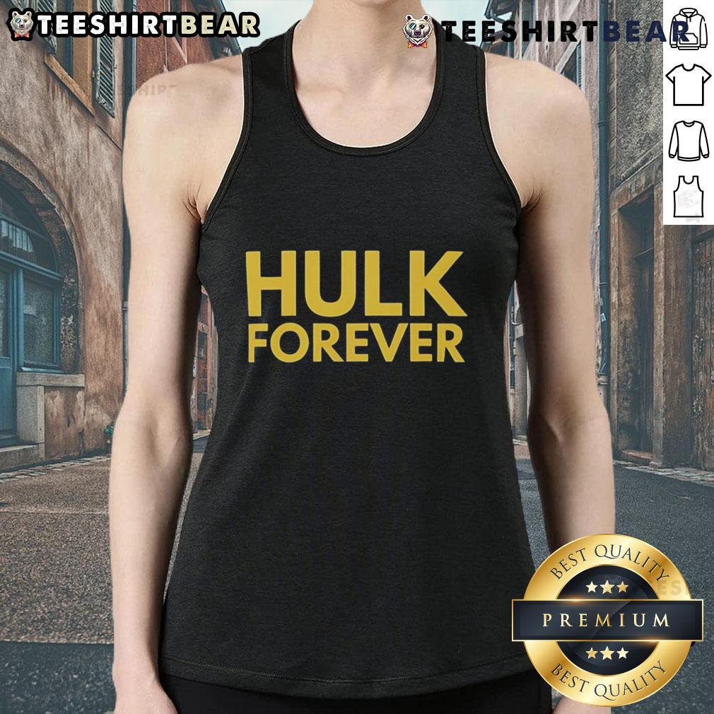 Top Hulk Hogan Forever Remembrance Tank Top featuring vibrant colors and iconic wrestling graphics, perfect for fans.