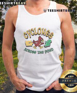 ISU Iowa State Cyclones mascot tank top featuring vibrant colors, perfect for the 2025 Dublin Ireland game.